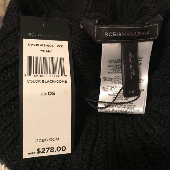 Bcbgmaxazria “Sian” Poncho - Picture 7 of 7